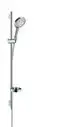 Hansgrohe-HG-Brausenset-Raindance-Select-S-120-3jet-PowderRain-UnicaS-Puro-900mm-chrom-27667000 gallery number 1